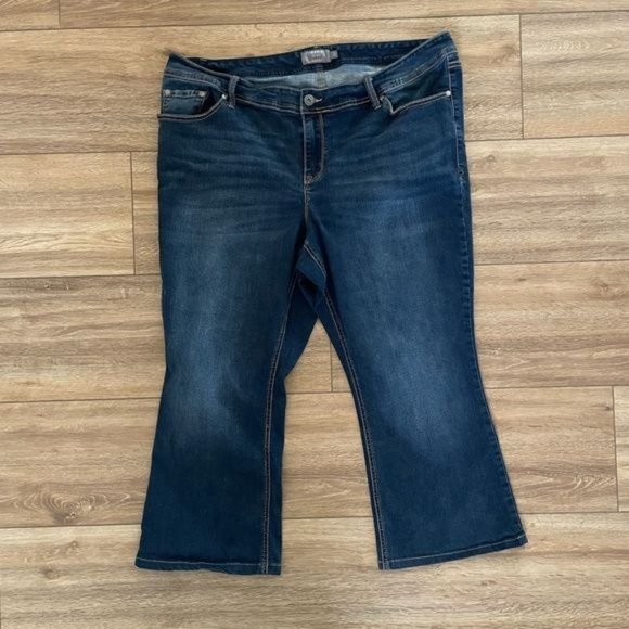 Torrid Luxe Slim Boot Bootcut Jeans, Sz 22R - Picture 5 of 13